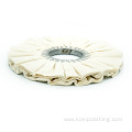 White cotton cloth wheel